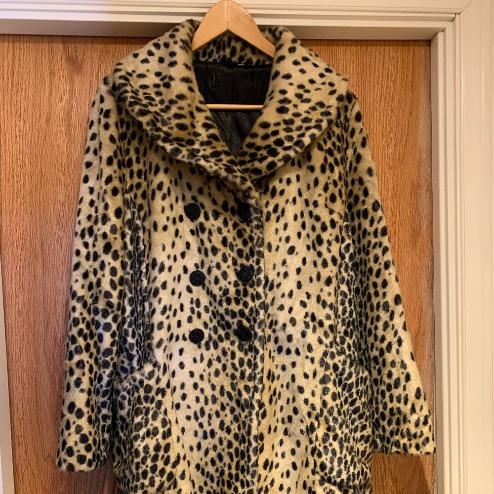 Leopard spring/fall coat